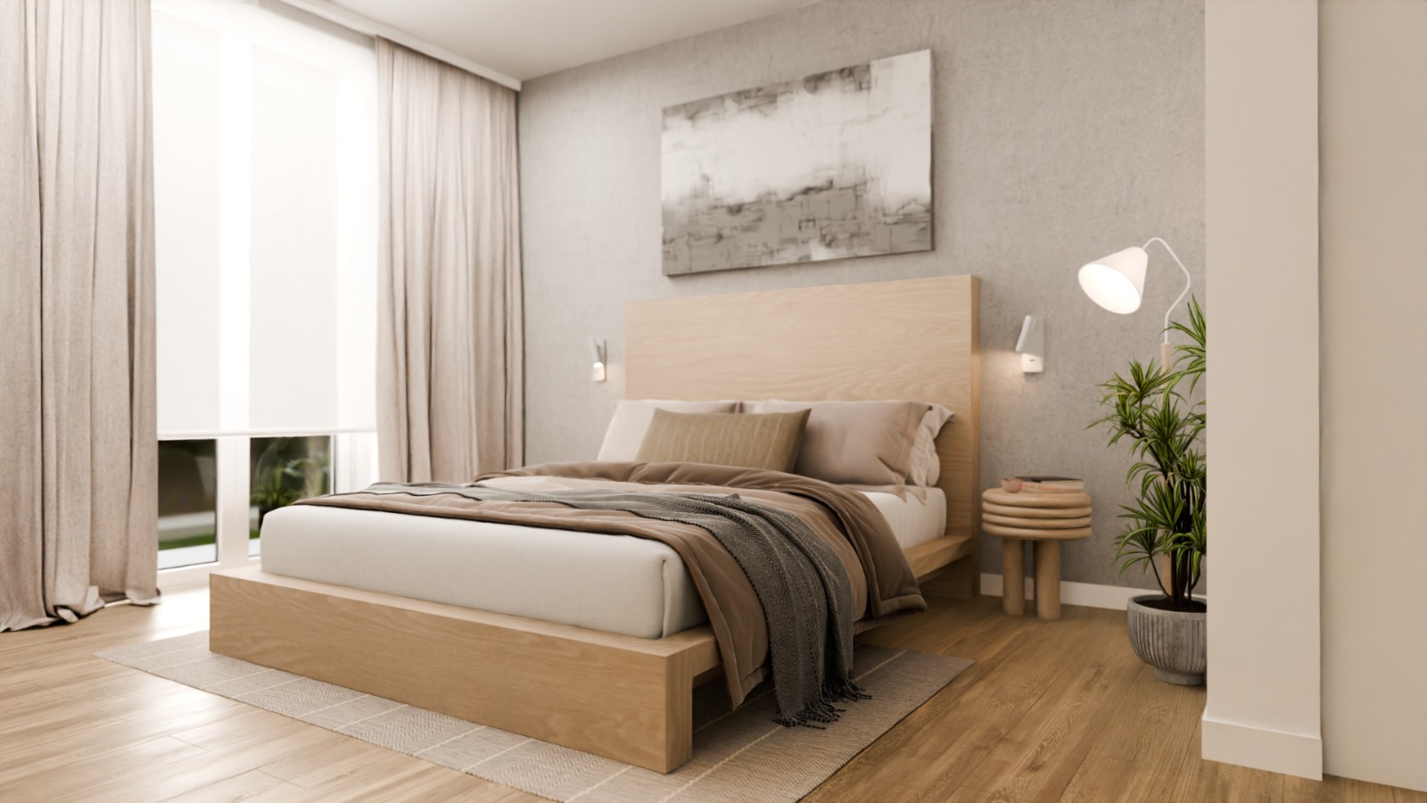 Dormitorio Principal con Vistas